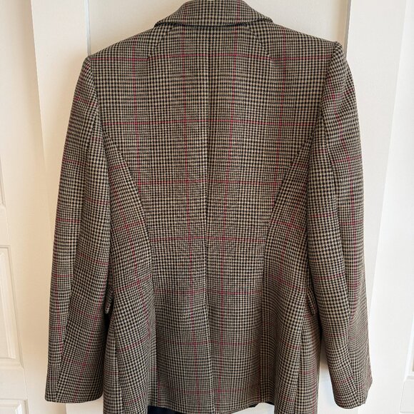 & Other Stories Hourglass Plaid Blazer - Picture 4 of 5